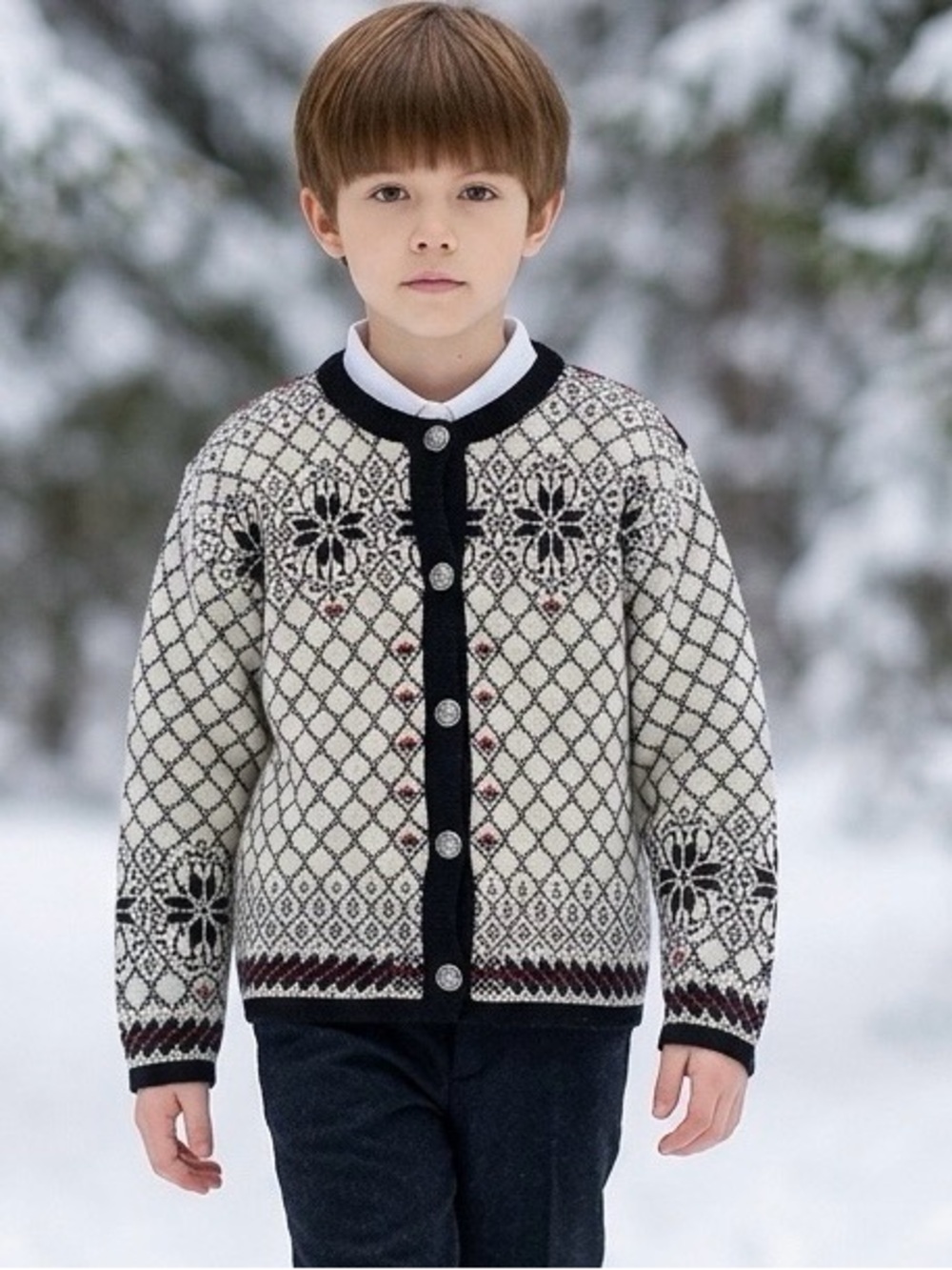 Wool Knit Nordstrikk Norway Child's Sweater 38